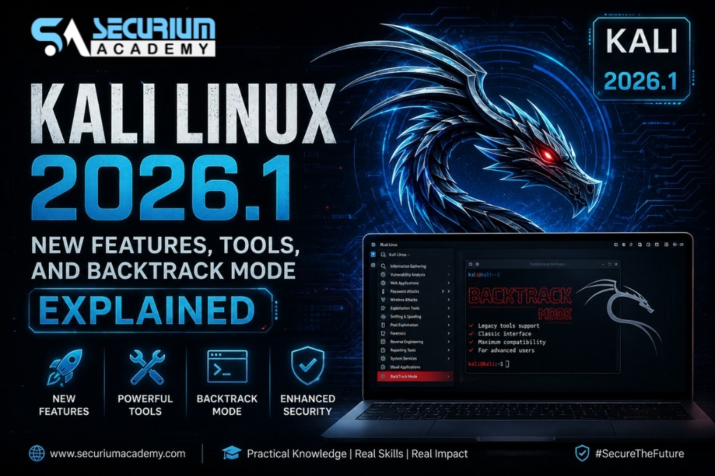 Kali Linux 2026.1: New Features, Tools, and BackTrack Mode Explained